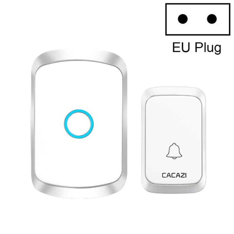 CACAZI A50 1 For 1 Wireless Music Doorbell without Battery CACAZI A50 1 For 1 Wireless Music Doorbell without Battery